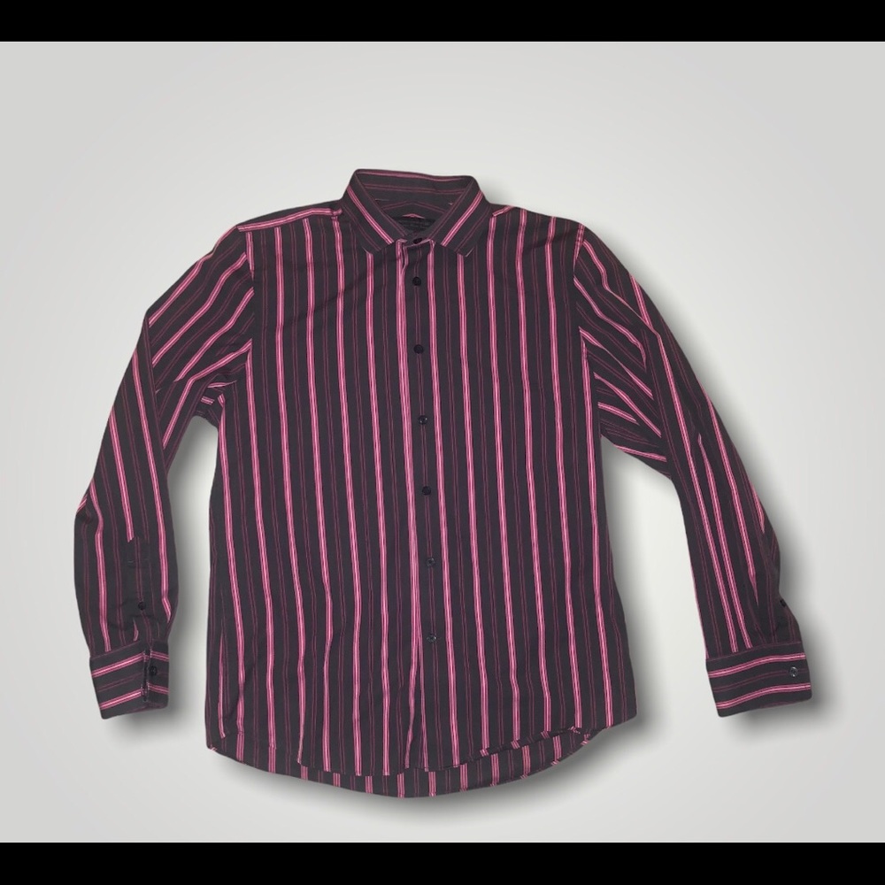 BUNDLE OF 2: Men’s Casual Button Down Long Sleeve Shirts